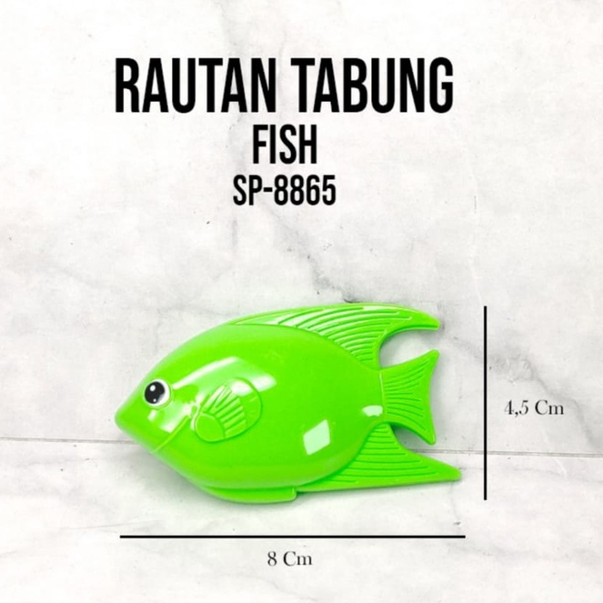 

RAUTAN PENSIL IKAN/ SERUTAN FANCY LUCU / 1PCS RAUTAN TABUNG IKAN SP-8865