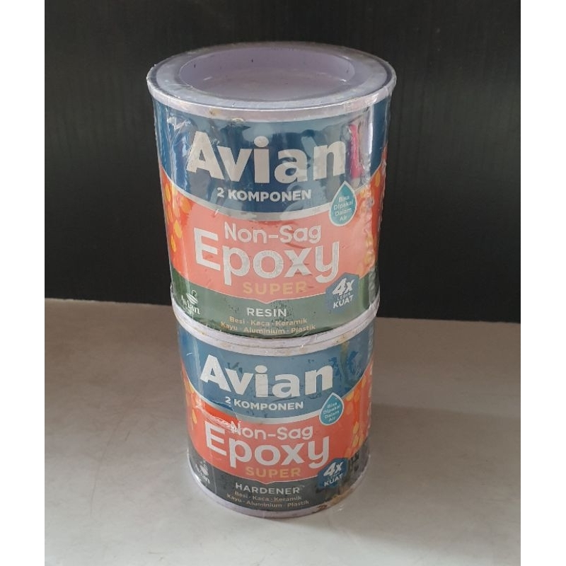 

Avian lem 2 komponen non sag epoxy ,mohon baca diskripsi