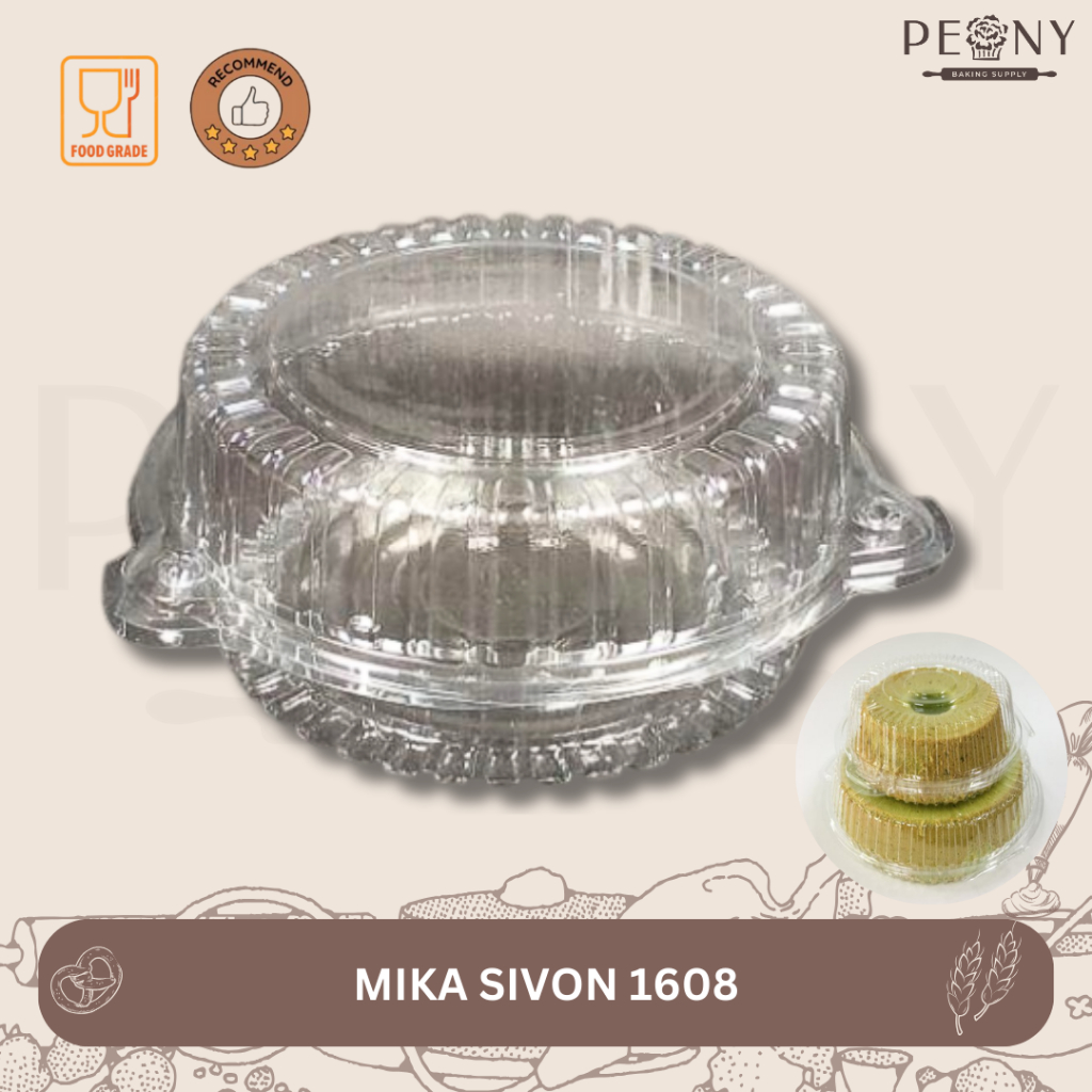 (10 PCS) MIKA SIVON 1608 / MIKA BOLU KECIL / MIKA KUE / MIKA SIFON