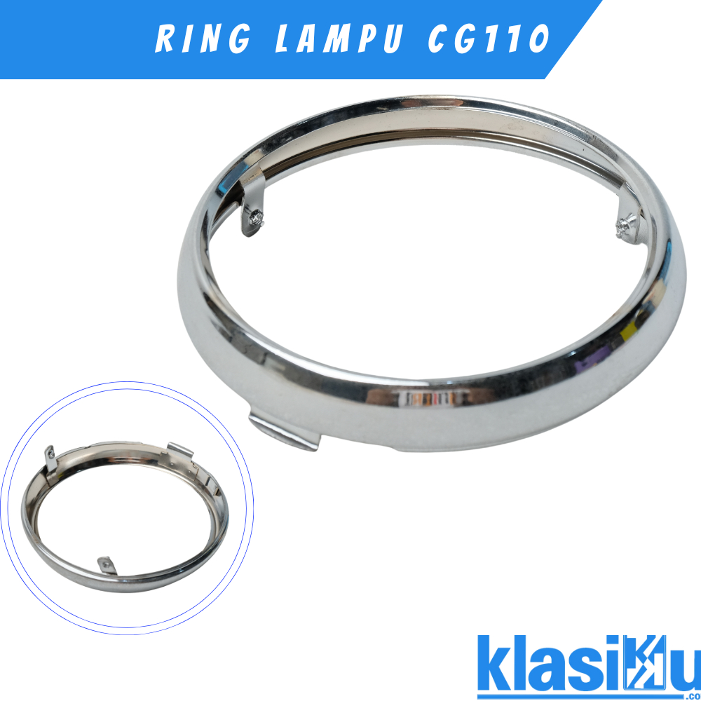 Ring Lampu Honda cg cg110 Ring Lampu Reflektor Depan Cg Cg110 Cg125 Gl100 Gl125 Stok lama