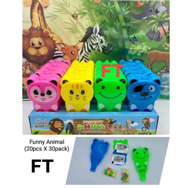 

Permen C & J Funny Animal 20 pcs
