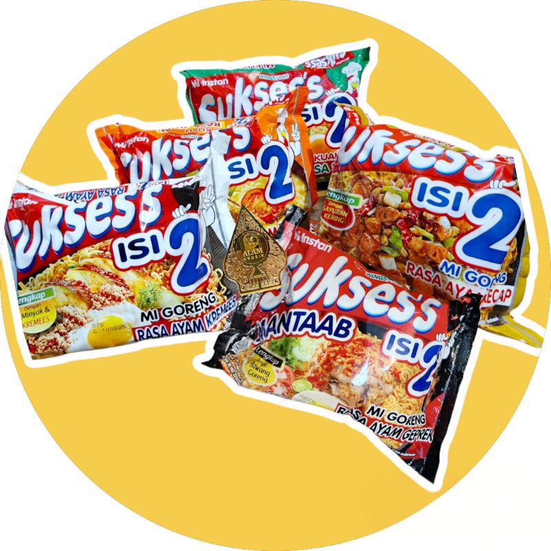 

1pcs Mie Instan Sukses isi 2 all varian rasa