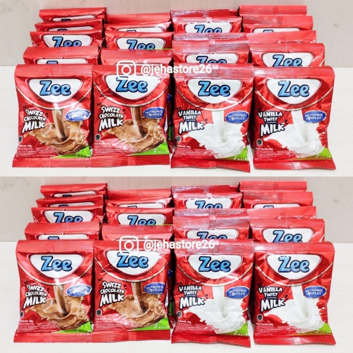 

[ Minuman Renceng ] ZEE Sachet isi 10pcs - VANILA Twist