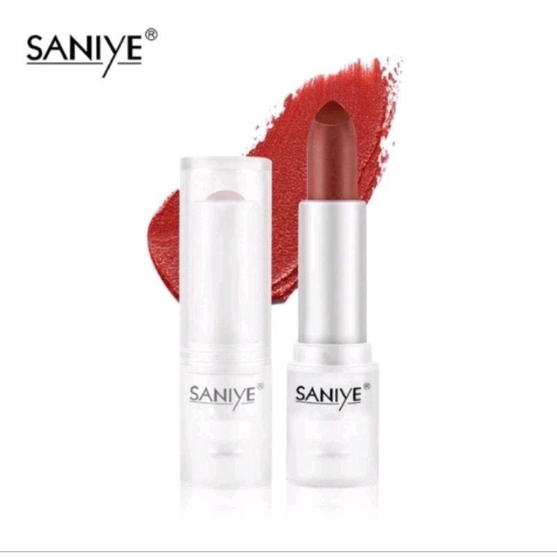 SANIYE [ BPOM] saniye velvet matte lipstik transparan