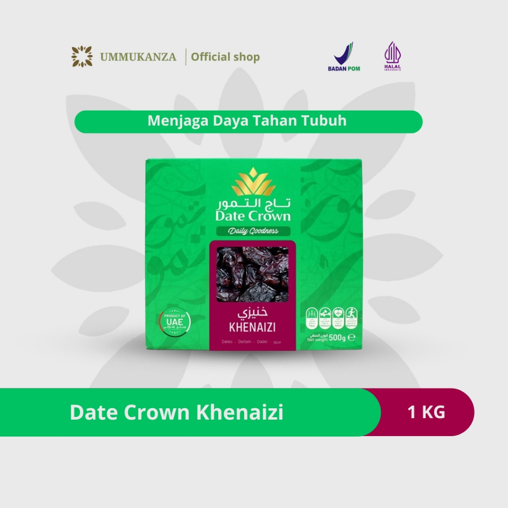 

Date Crown Khenaizi - Kurma Khenaizi Premium - 1 Kg