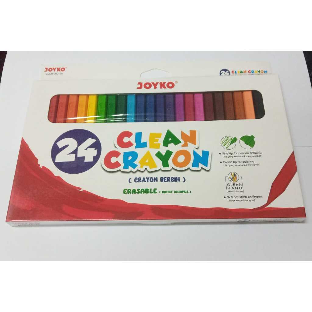 

Joyko Clean Crayon 24 CLCR-AC-24