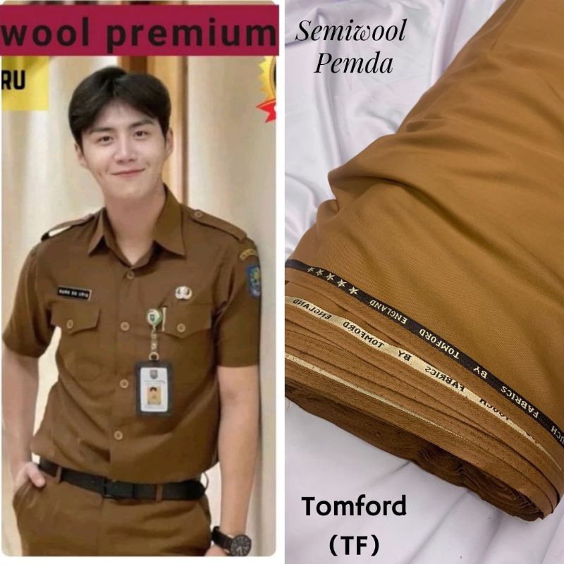 [TF] BAHAN KAIN JAS SUPER 300'S TOMFORD / BAHAN KAIN JAS & PEMDA HALUS / SEMIWOOL JAS FORMAL/ BAHAN 