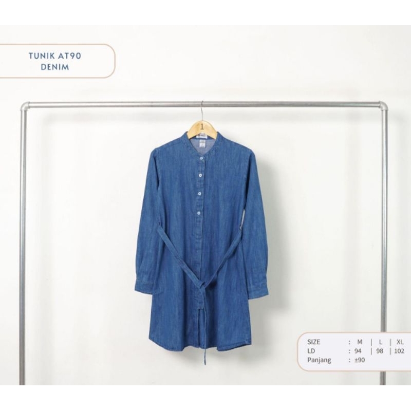 tunik denim anyo