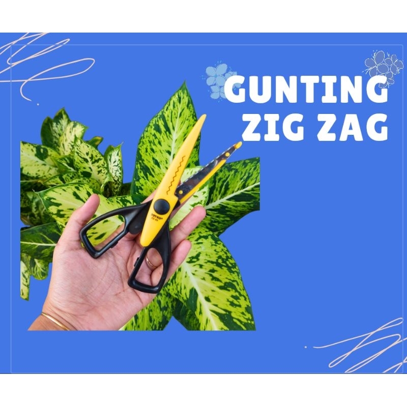 

GUNTING ZIGZAG/GUNTING HIAS/GUNTING DAUN