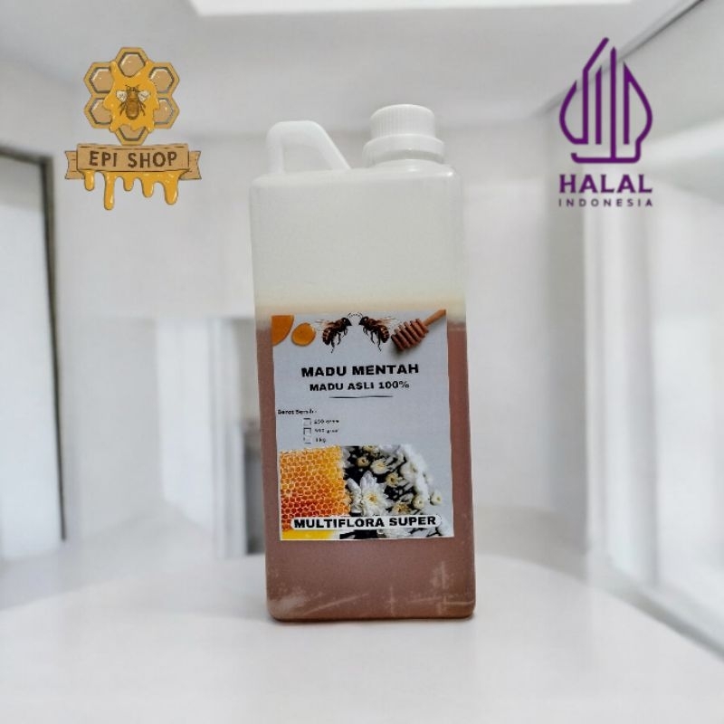 

Madu Nextar Multiflora 1kg RAW HONEY 100% Madu Murni Madu Murah