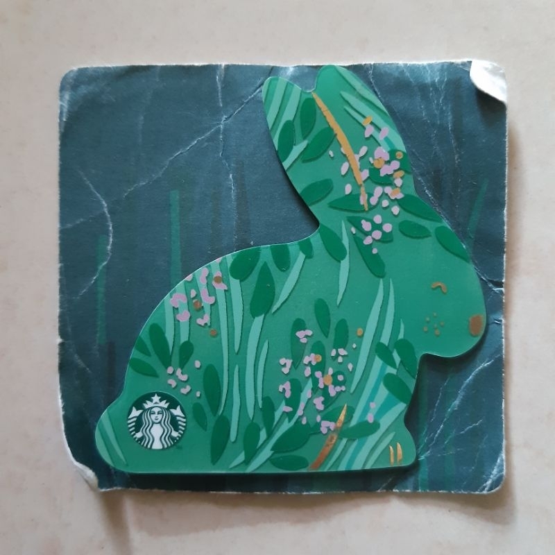 

Kartu - STARBUCKS Indonesia Easter Bunny Shaped | Card | Star Bucks