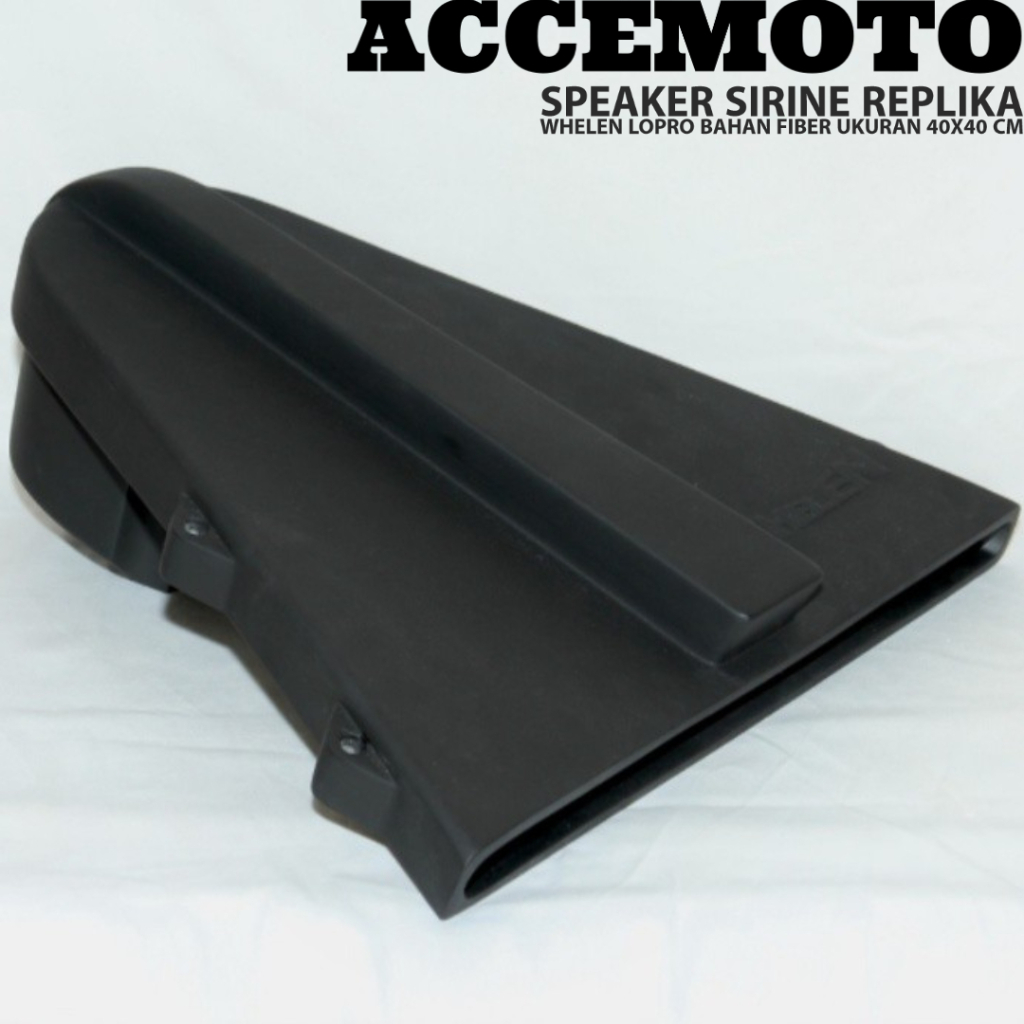 corong toa whelen type lopro sa40 replika bahan fiber ukuran 40x40 cm