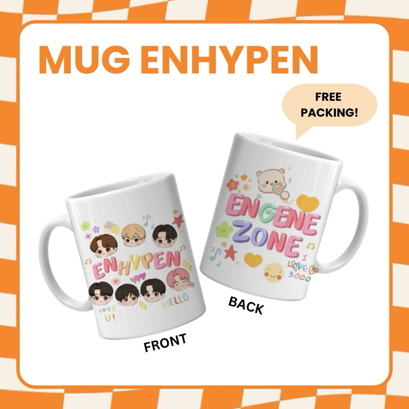GIFT BOX HAMPERS MUG KPOP FANKIT ENHYPEN SEVENTEEN EXO / Chanyeol Sehun NIKI HEESEUNG JAY MINGYU HOS