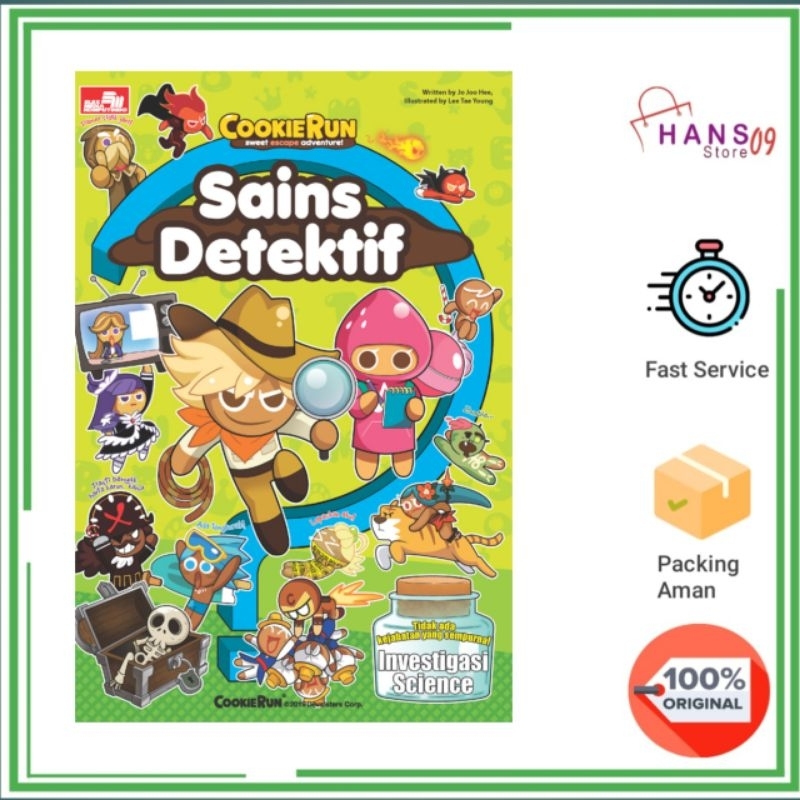 Cookie Run Sweet Escape Adventure - Sains Detektif
