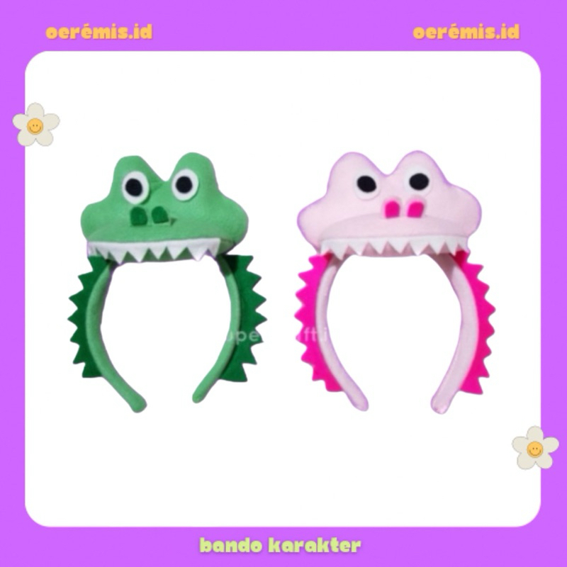 BANDO KARAKTER BUAYA / BANDO HEWAN BUAYA / BANDO BUAYA LUCU / BANDO COSPLAY BUAYA