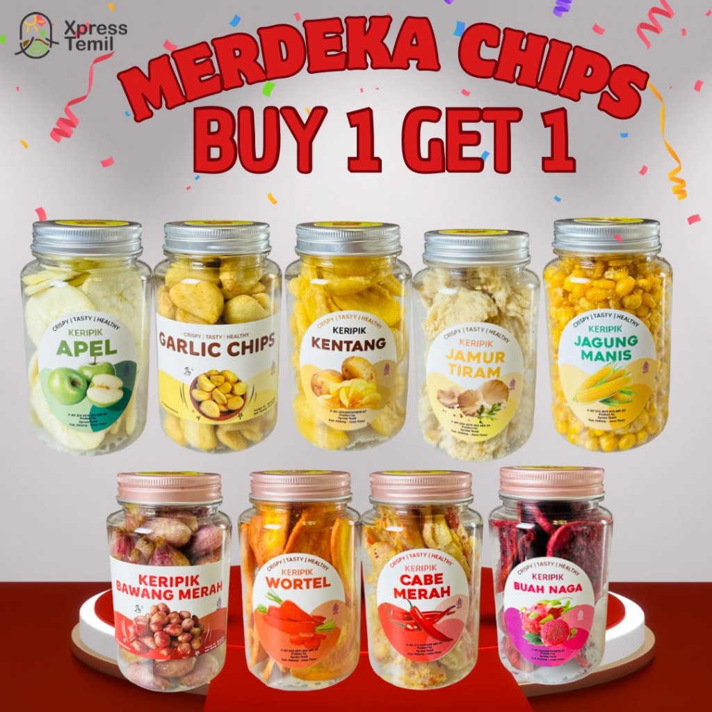 

Xpresstemil Merdeka Chips Keripik Sayur Buah