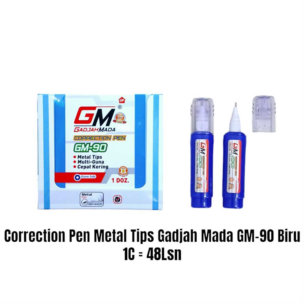 

Correction Pen GM Kepala Besi (1pc)