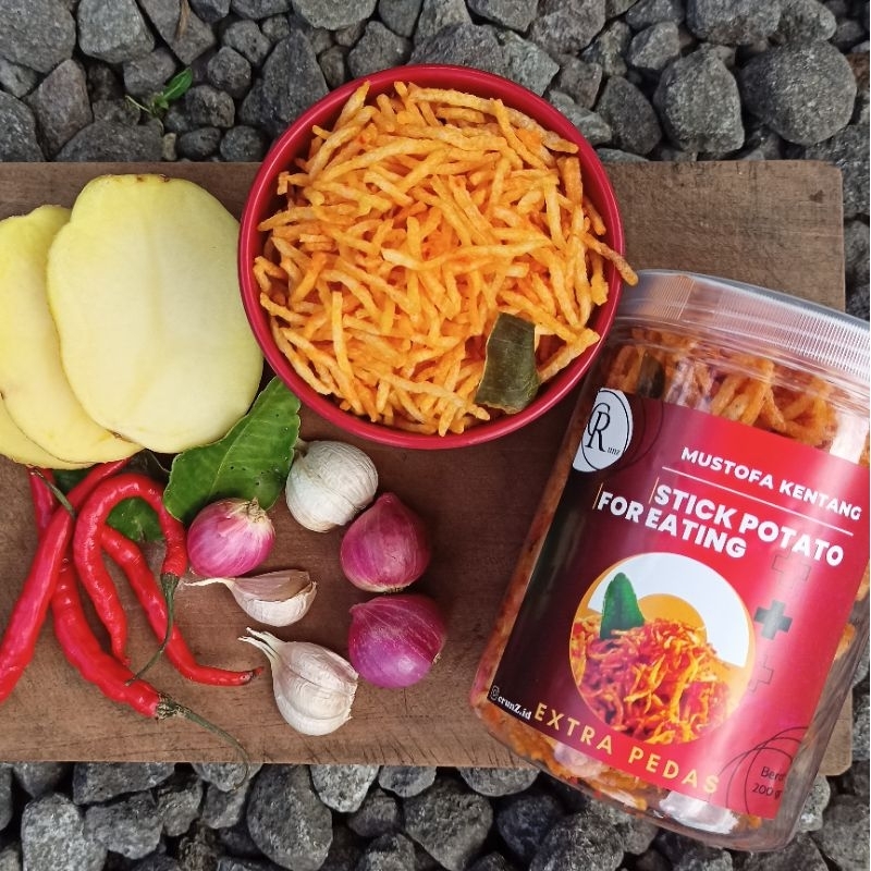 

Kentang Mustofa CrunZ Toples - 200gr