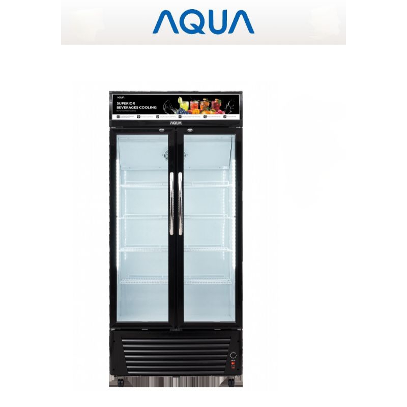 Showcase Aqua 2 pintu display cooler AQB-610CD