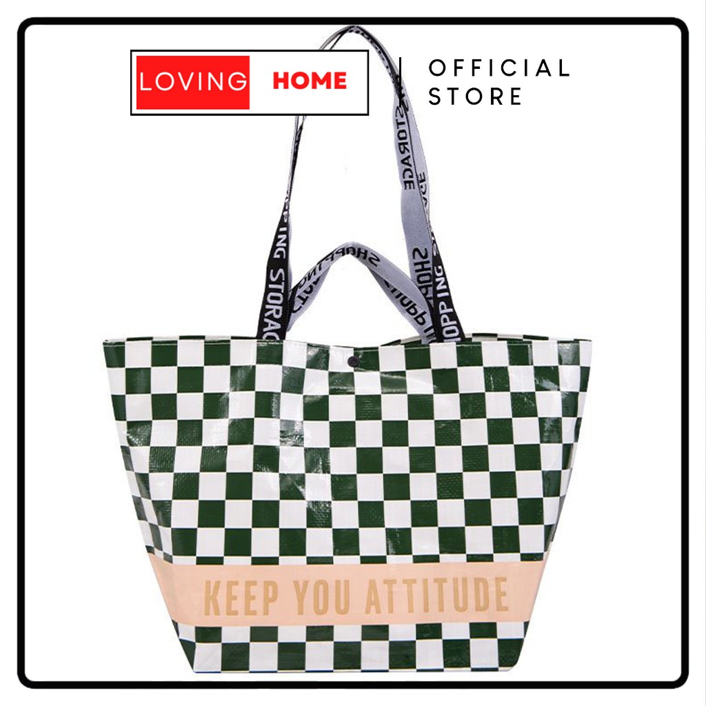 

LOVING HOME - Paper Bag Kain eco friendly tas belanja Shopping Bag