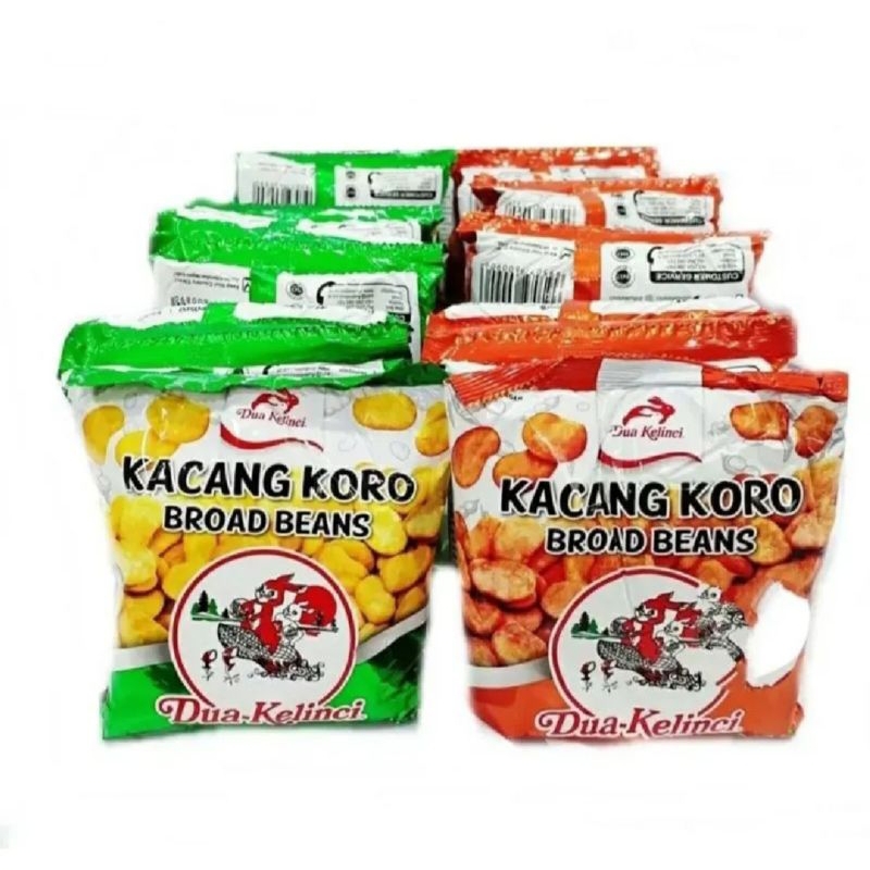 

Kacang Koro 2Kelinci Rencengan isi 10