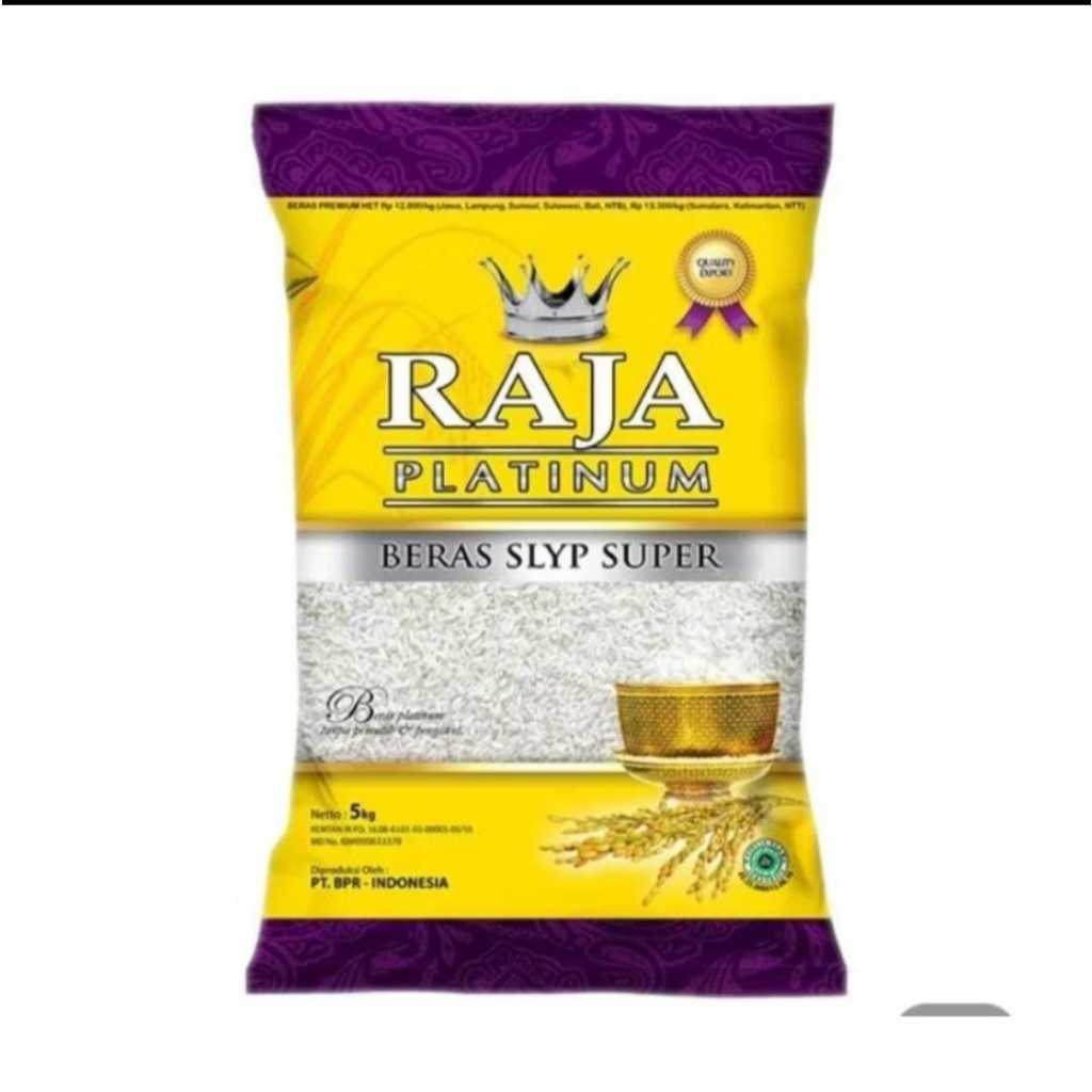 

RAJA PLATINUM Beras SLYP Super Kualitas PREMIUM Kemasan 5 Kg