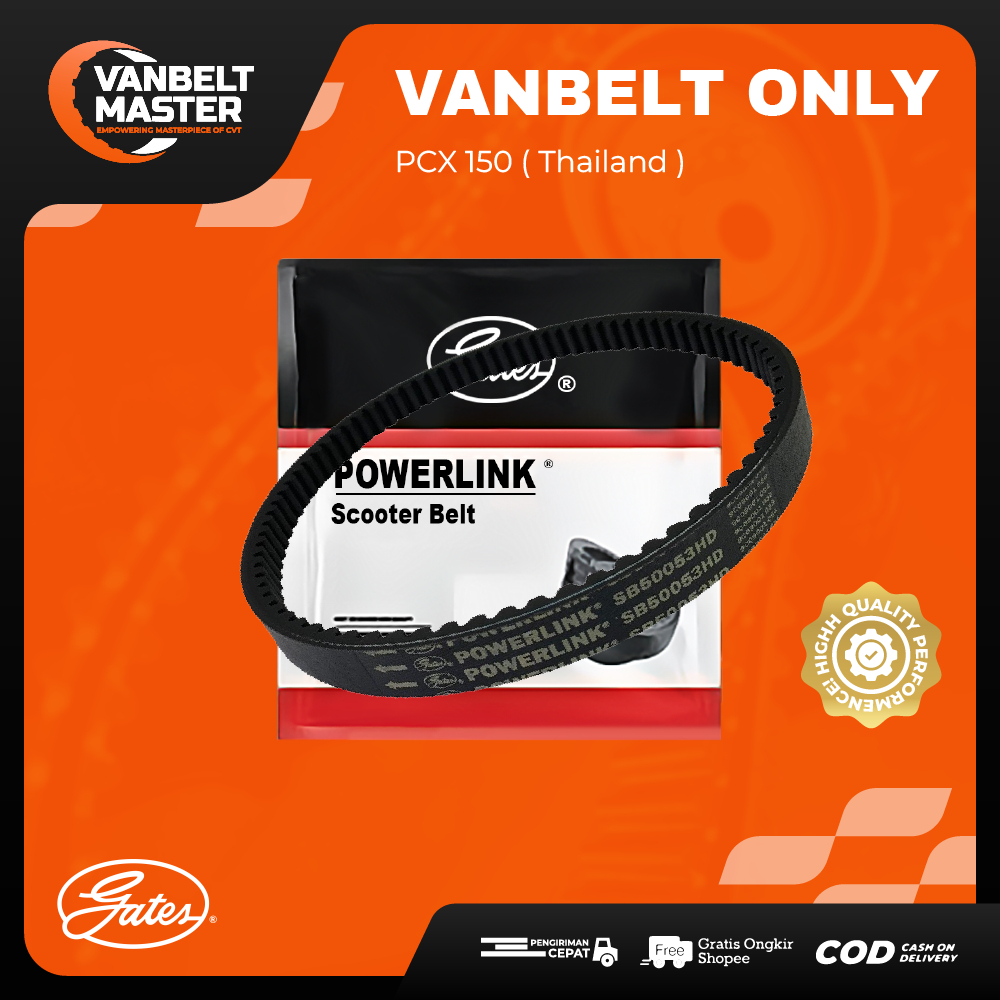 Gates Powerlink Vanbelt V belt Fanbelt PCX 150 CBU Thailand KZY