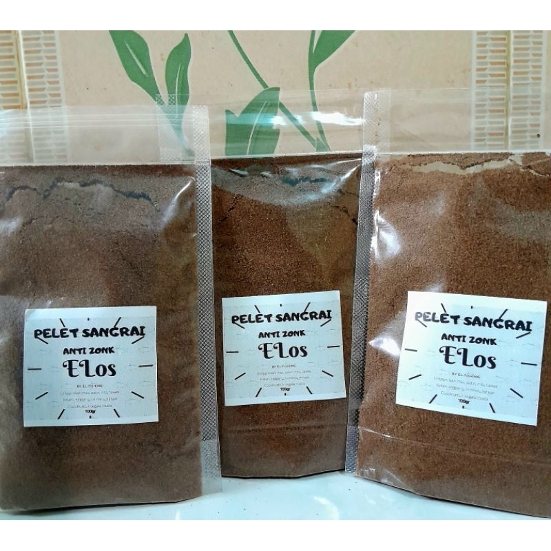 PELET SANGRAI/PELET GORENG ELOS/UMPAN PANCING IKAN PATIN, IKAN MAS, TOMBRO, MAJALAYA, NILA DLL//AROM