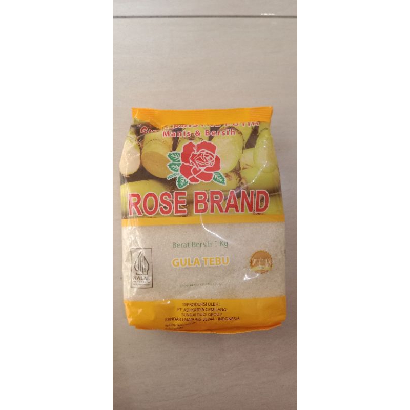 

Gula pasir rose brand 1kg