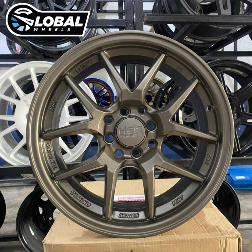 Velg Mobil HSR Hyura Ring 16 Bronze Original Bestfor Alvez,Avanza,Jazz