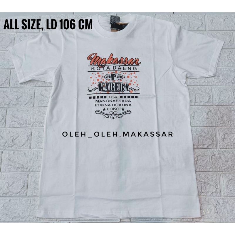 BAJU KAOS ALL SIZE MAKASSAR KOTA DAENG SULAWESI