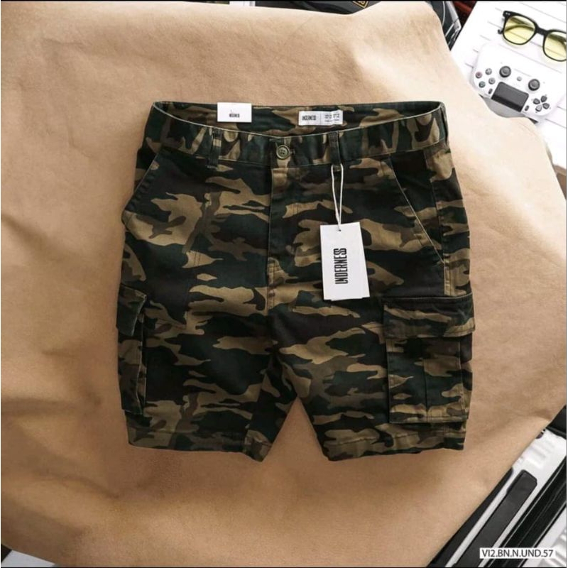 Celana cargo pendek pria keren