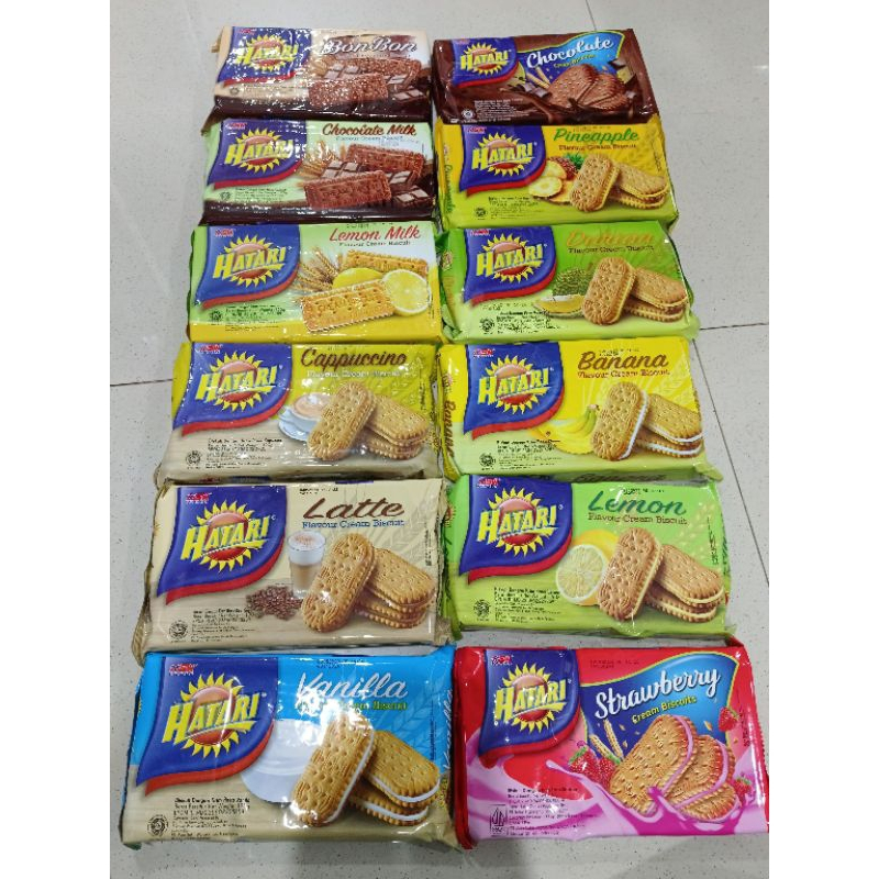 

Biscuit Hatari Cream All Variant 190gr