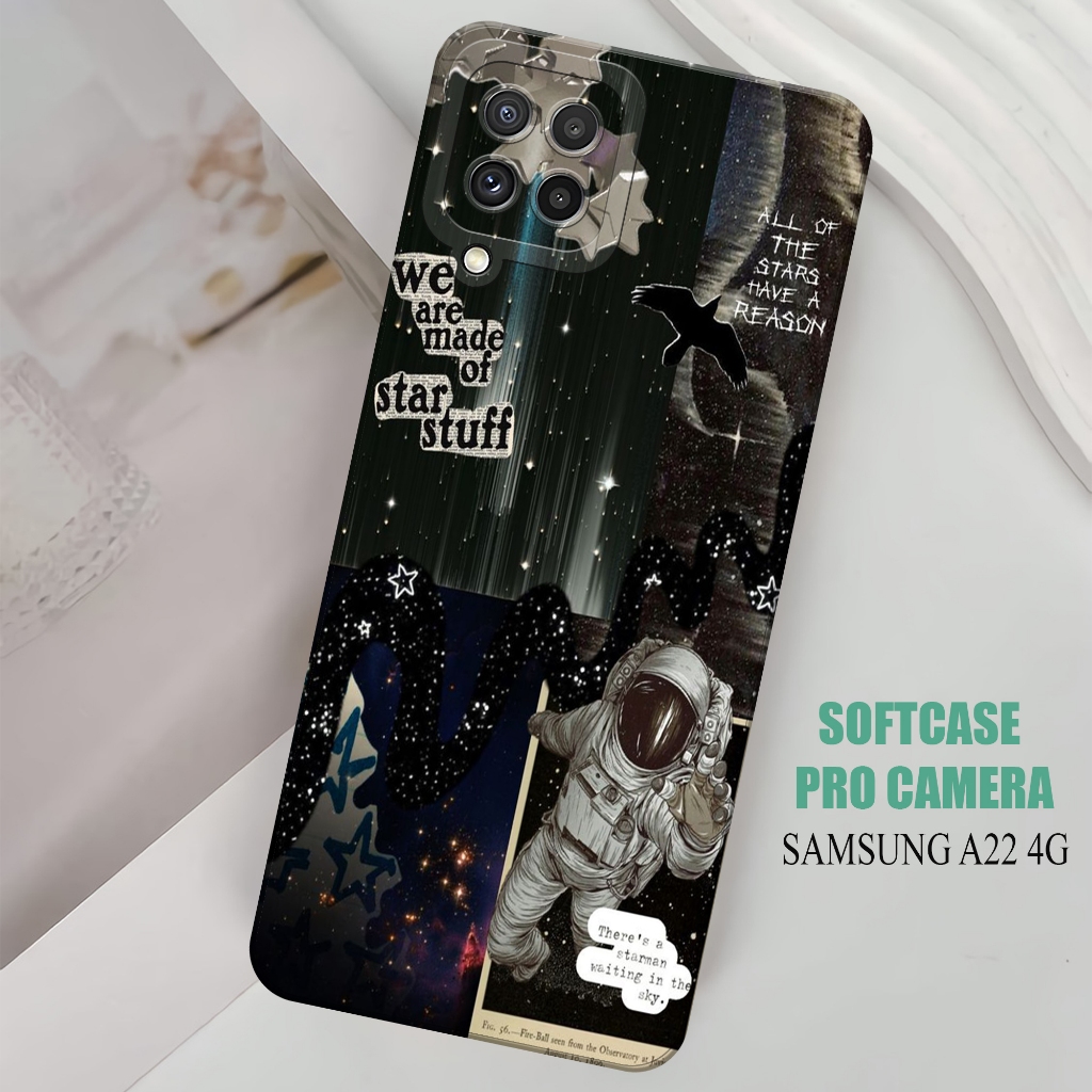 Case SAMSUNG  A22 4G - SAMSUNG  A22 4G  Terbaru - Softcase  SAMSUNG  A22 4G  - Softcase Pro Camera -