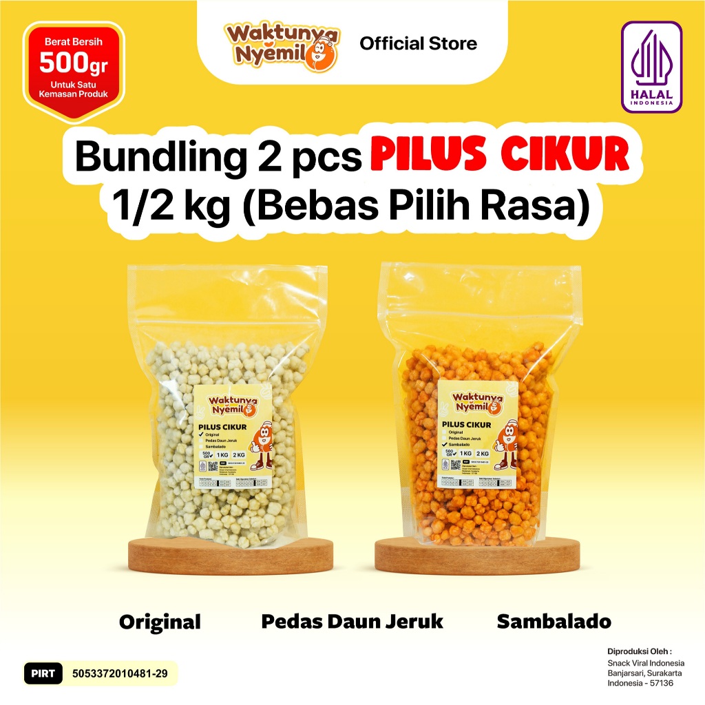 

BELI 1 DAPAT 2 CIKUR BANTAT 1 KG Food Snack Camilan