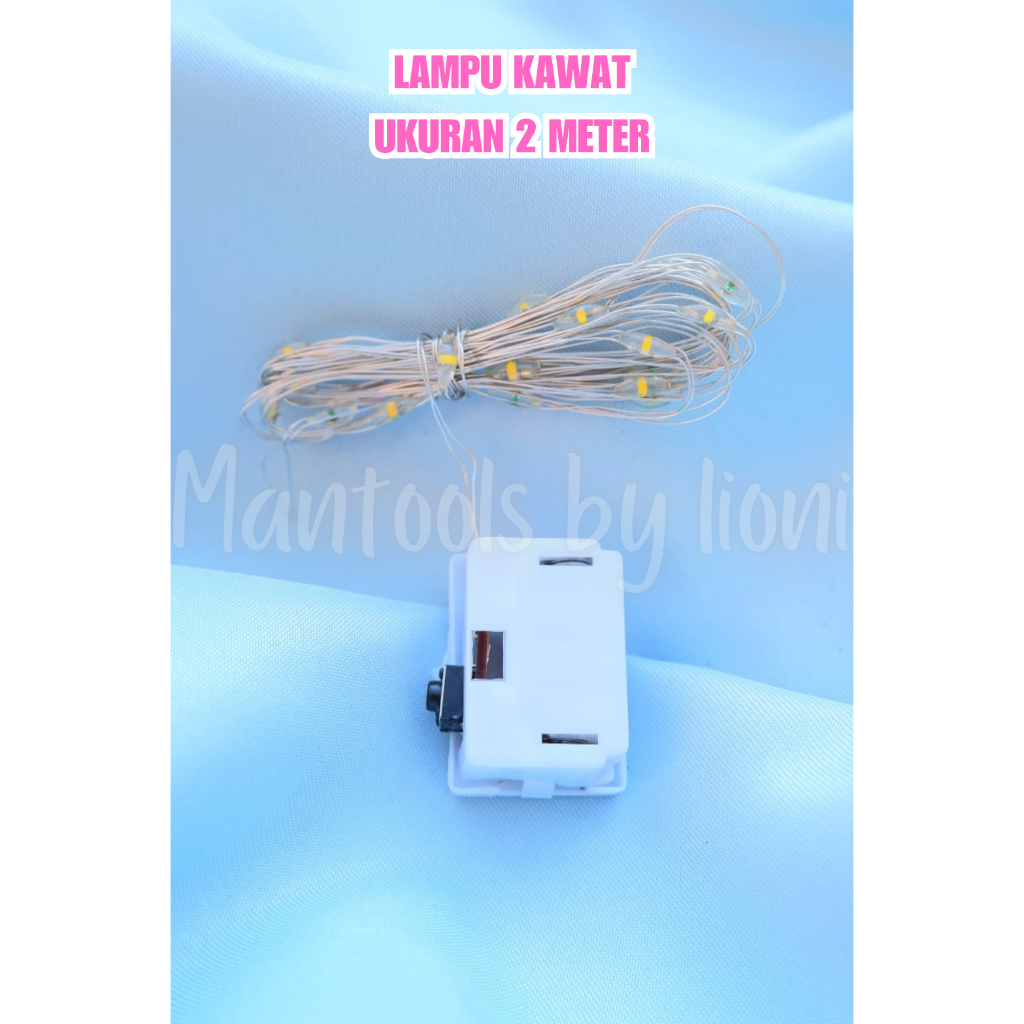 ACCESSORIES KUE LAMPU KAWAT UNTUK DEKORASI KUE CAKE