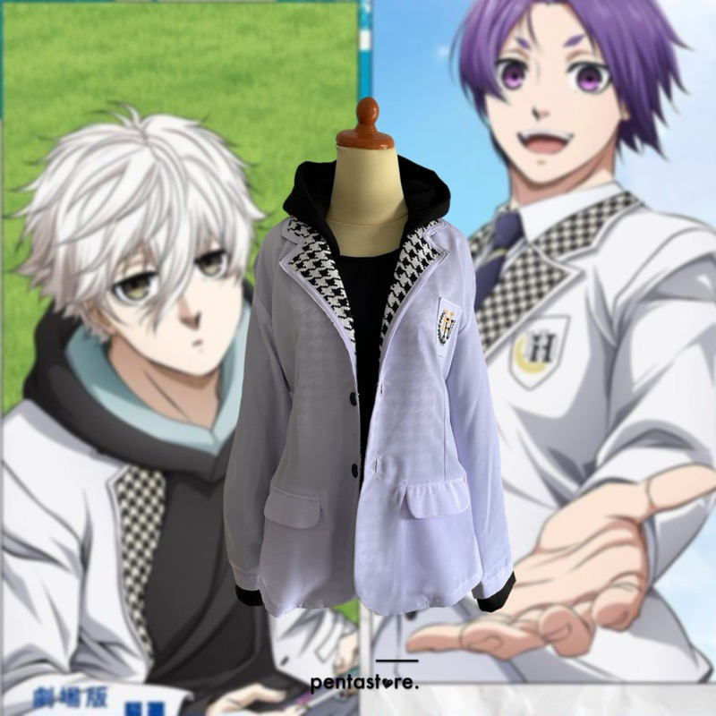 Hakuho Uniform Nagi Reo Costume Blue Lock Cosplay Anime Kostum