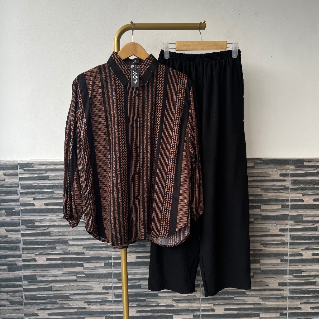 (Ld 120 dan 140) Baju One Set Wanita Panjang Premium Super Jumbo