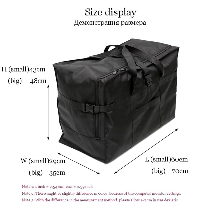 Tas pakaian besar / tas travel jumbo / tas koper