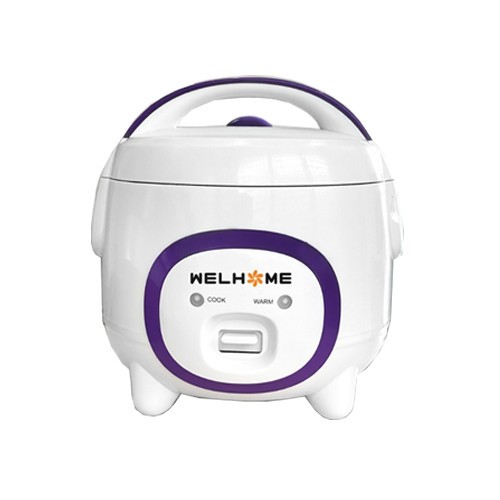 Welhome Rice Cooker 1.2Liter anti lengket