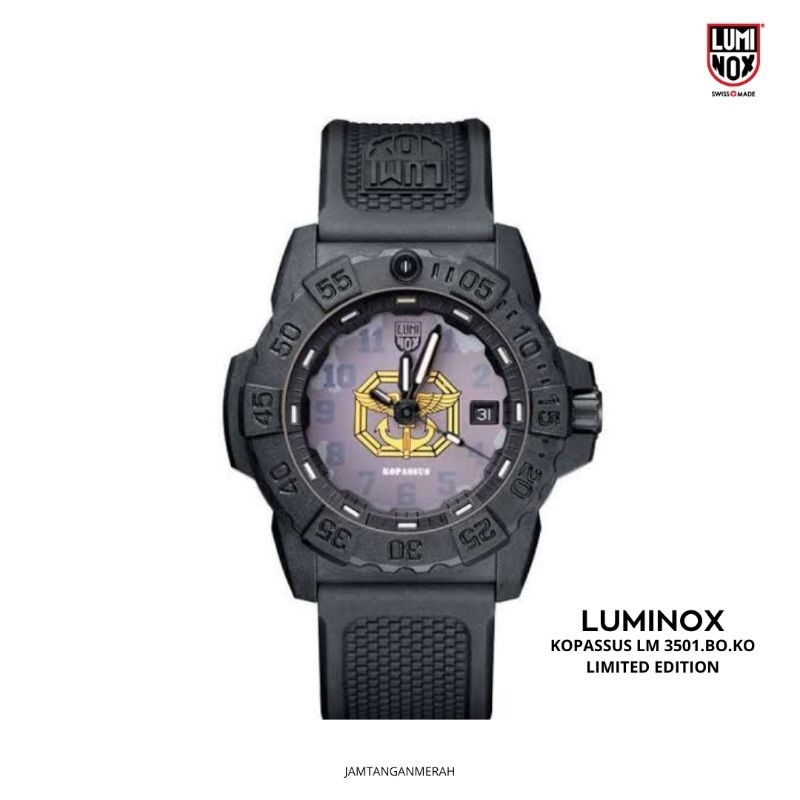Jam Tangan LUMINOX KOPASSUS LM 3501 Black Carbonox Limited Edition