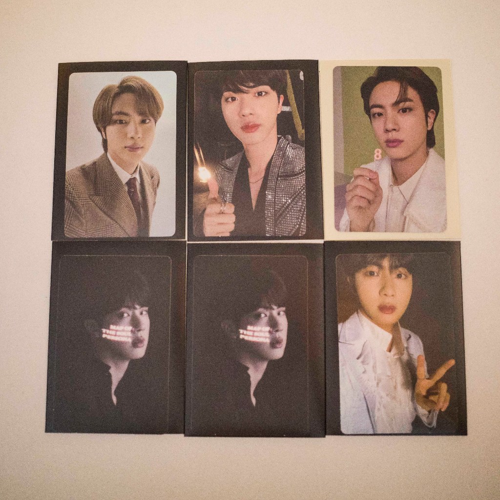 Official Photocard Jin BTS Festa 2021, MOTS Concept Book Route, Clue, Holo PC