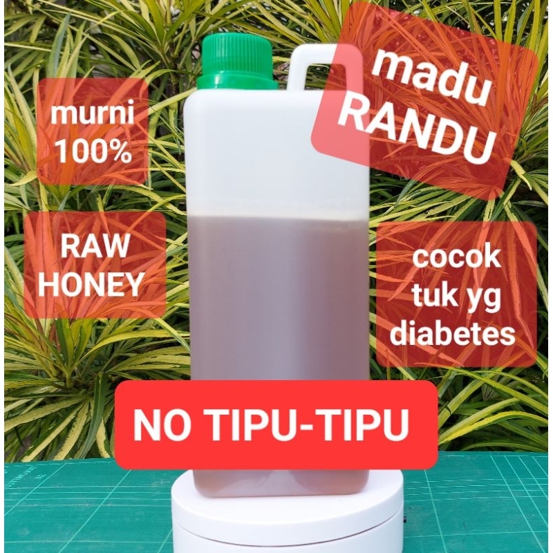 

ASOHA Madu Randu Asli Murni 1kg | POLOS | NO TIPU-TIPU | FULL NEKTAR | Raw Honey | Kualitas SNI | tdk mengkristal dikulkas