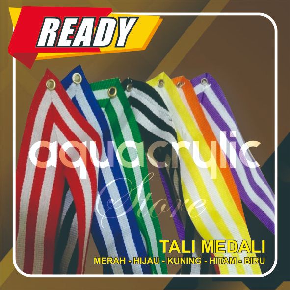 

Bahan Dasar | Medali | Tali Medali Set | Siap Pakai