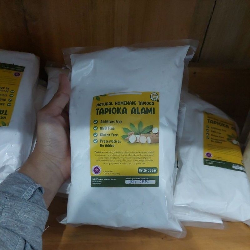 

Tepung Tapioka Homemade Gluten Free Non GMO 500gr