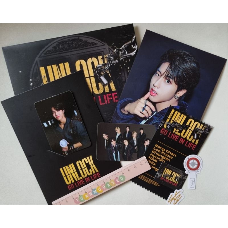 Official Special AR Ticket set unlock Golive Han Jisung Stray Kids