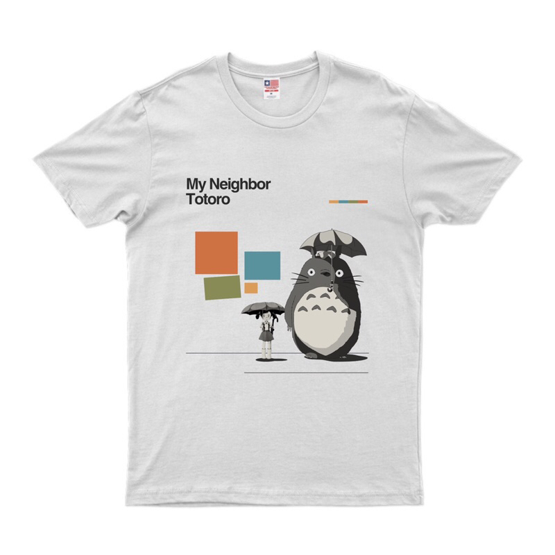T-Shirt My Neighbor Totoro Vintage | Kaos My Neighbor Totoro