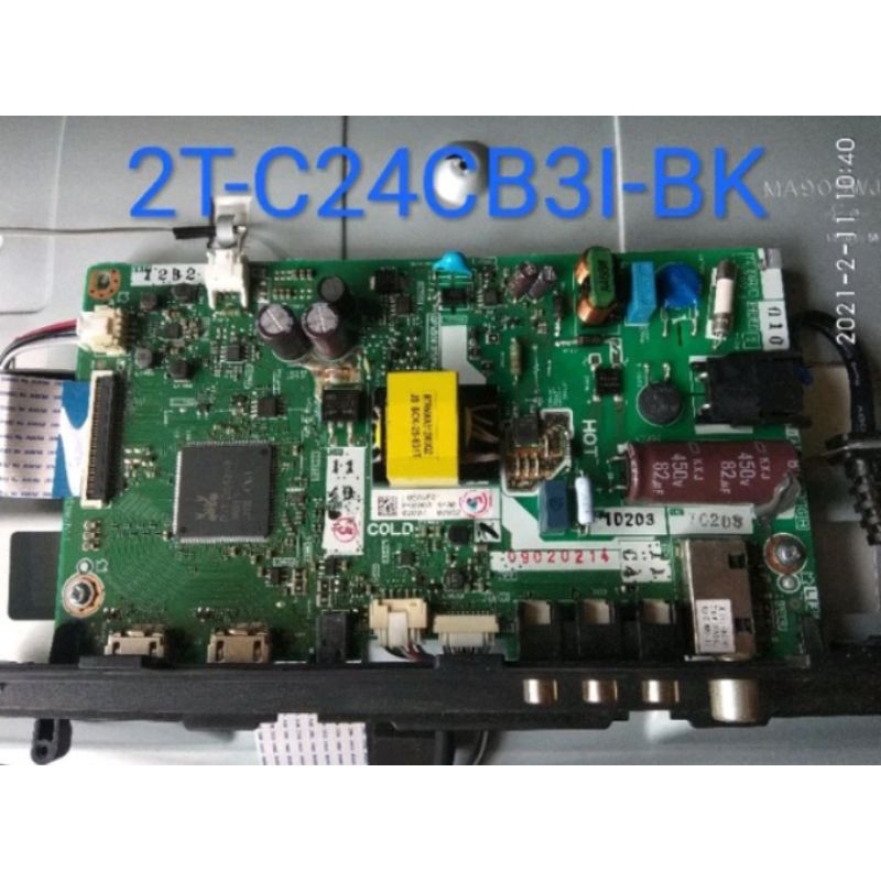 mb mainboard Sharp TV 2T-C24CB3I-BK C24CB3I Televisi semitabung TV LED 24 inch AQUOS IIOTO