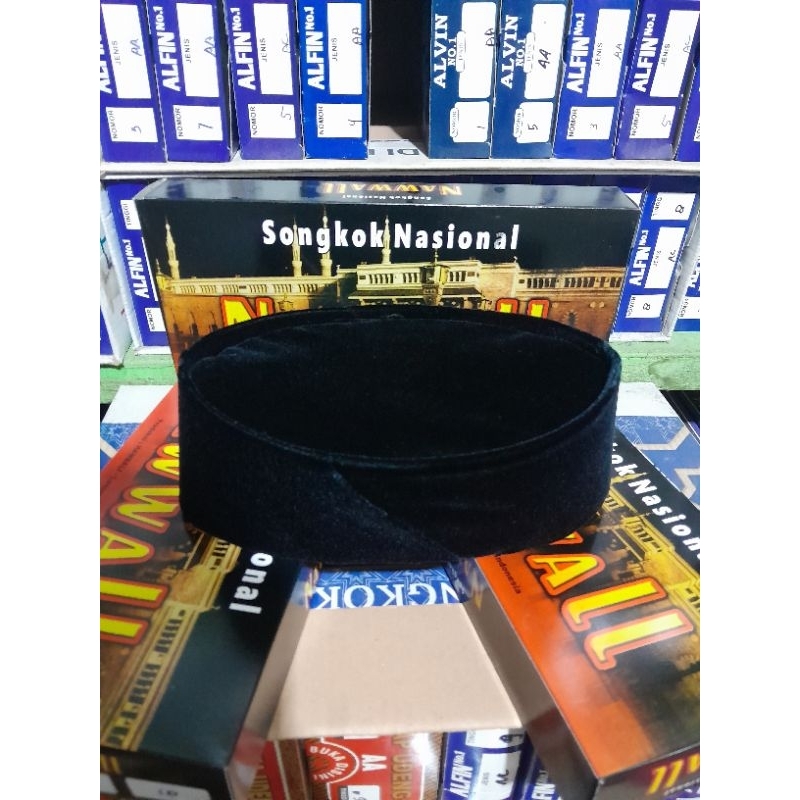 SONGKOK HITAM NAWWAL AA NON AC TANPA AC PECI NAWWAL AA KOPIAH NAWWAL AA