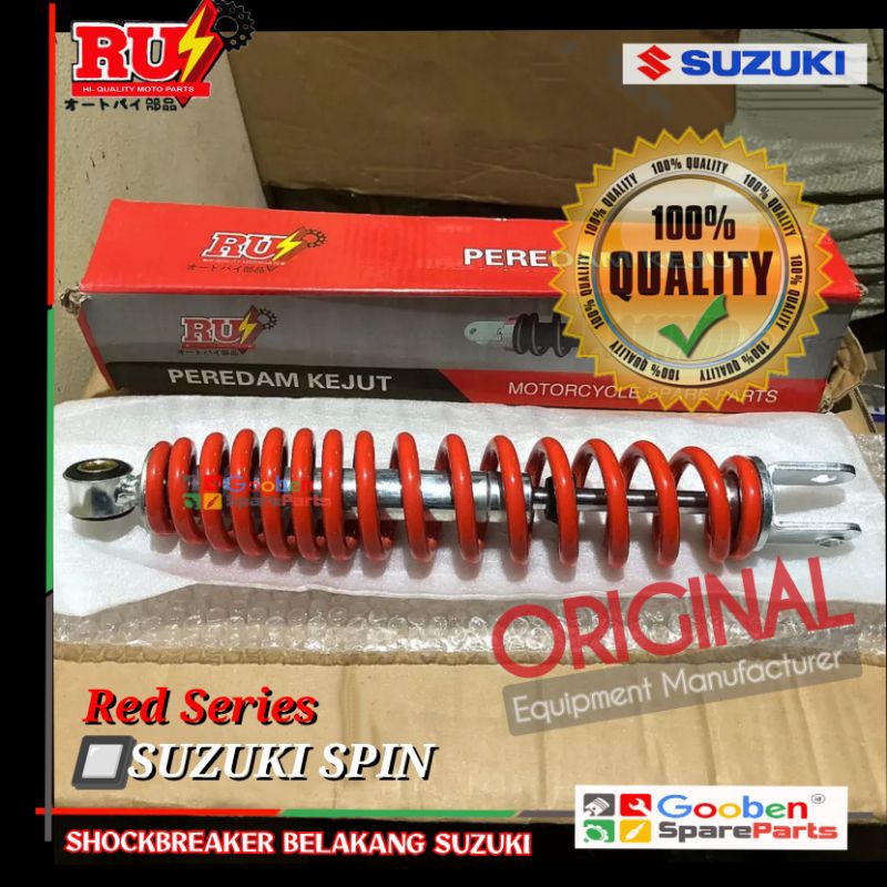 Shockbreaker Suzuki Spin 125 Merah Red Series Original KingWay